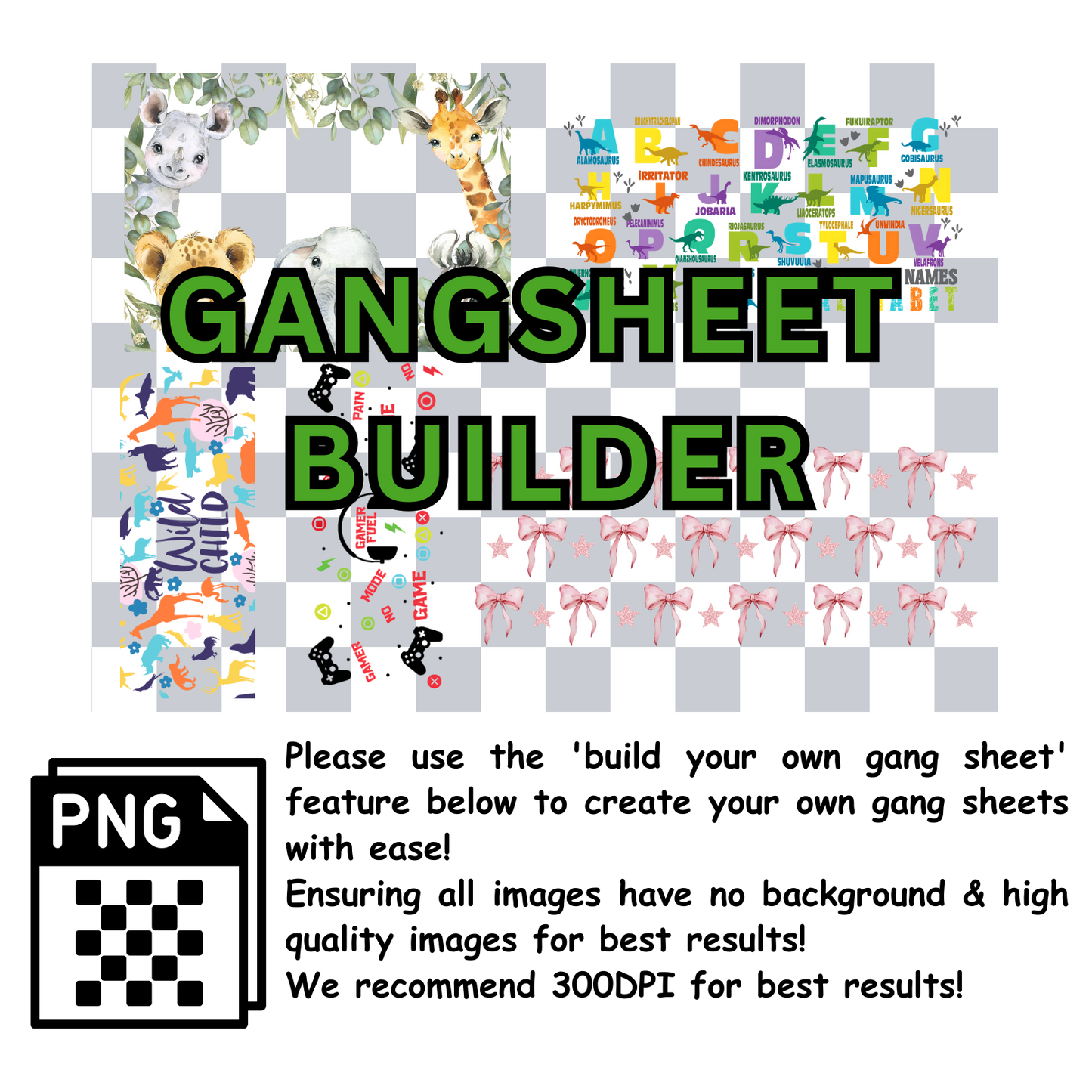 UVDTF - Gangsheet Builder