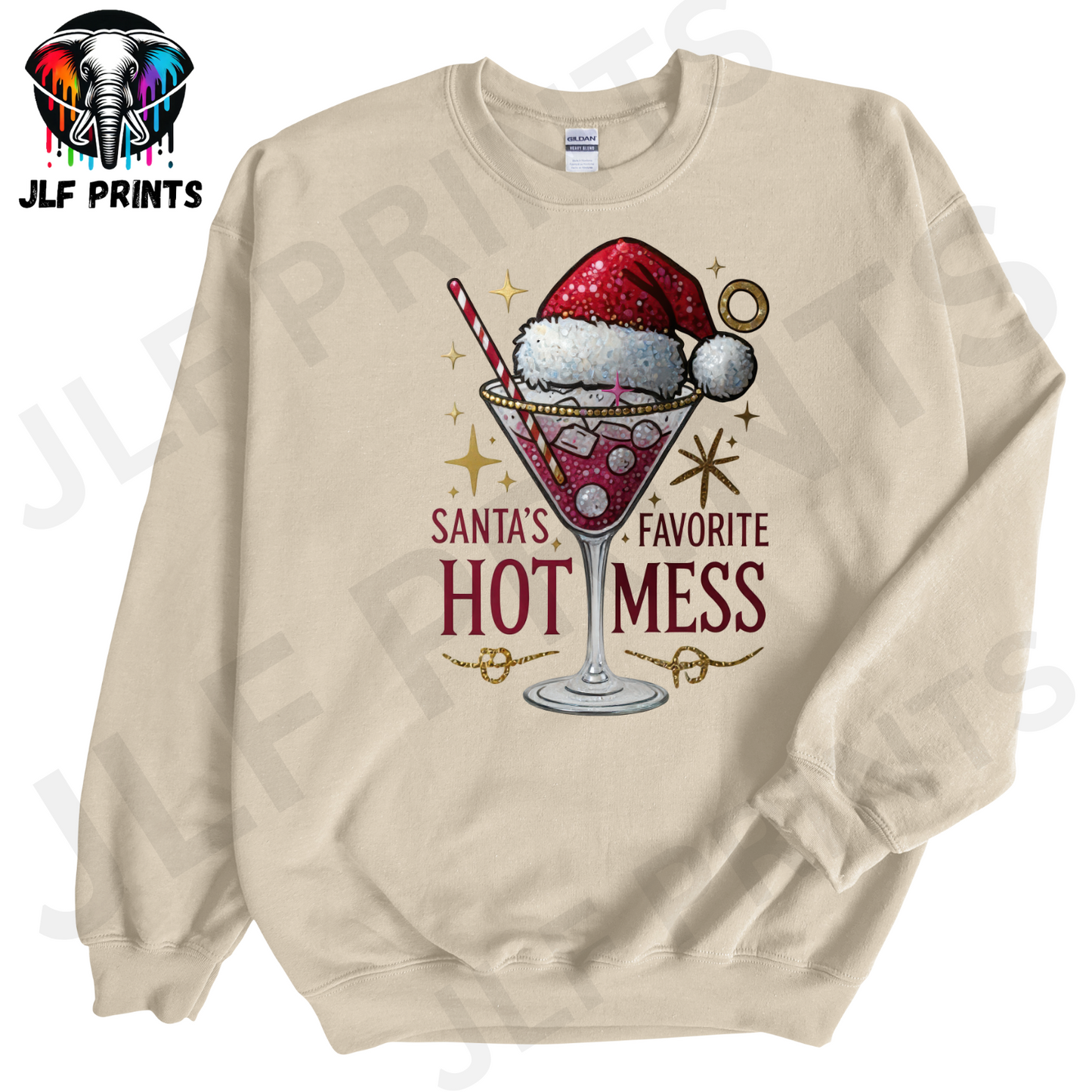 Santa favourite hot mess