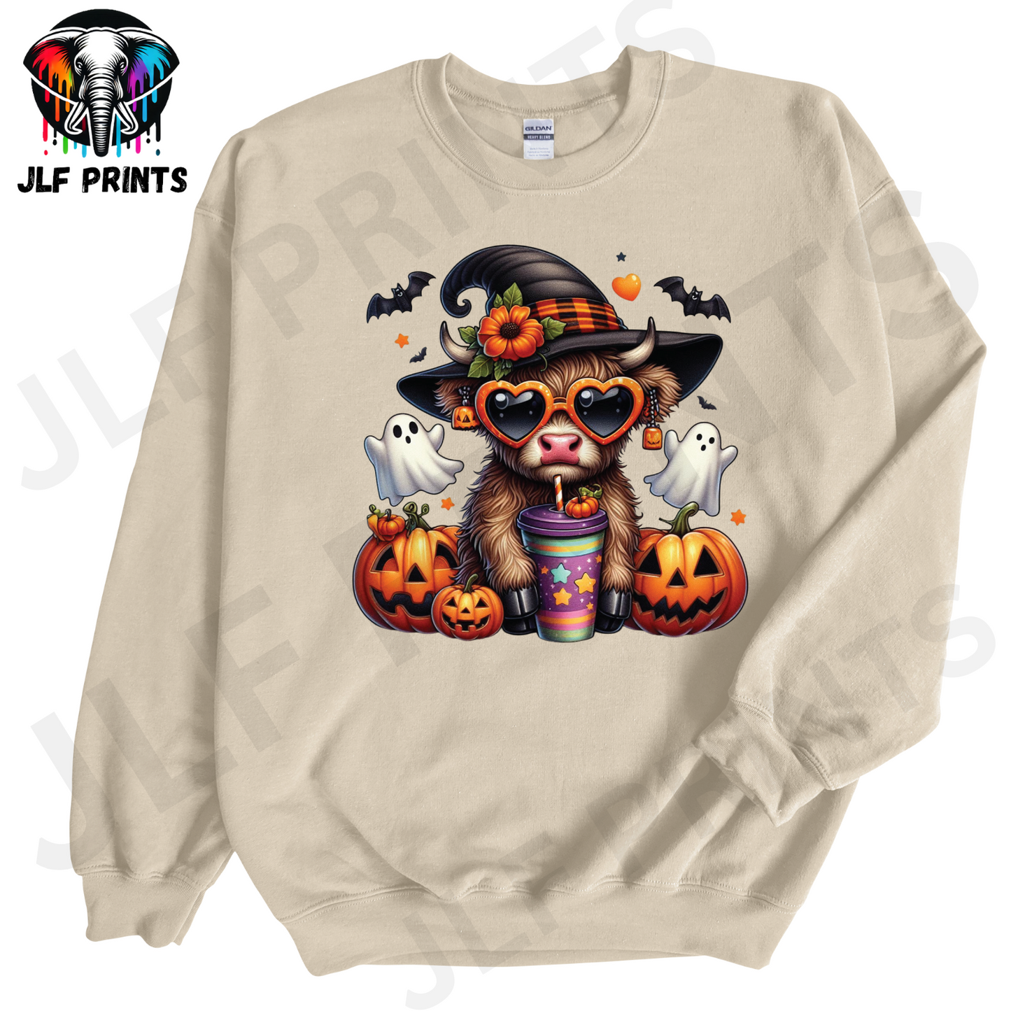 Halloween Highland cow