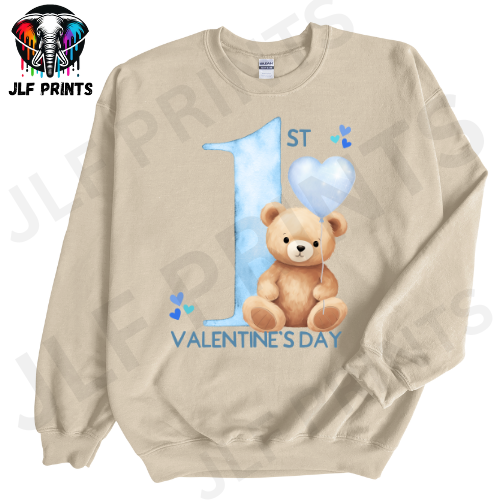 My 1st valentine - Blue