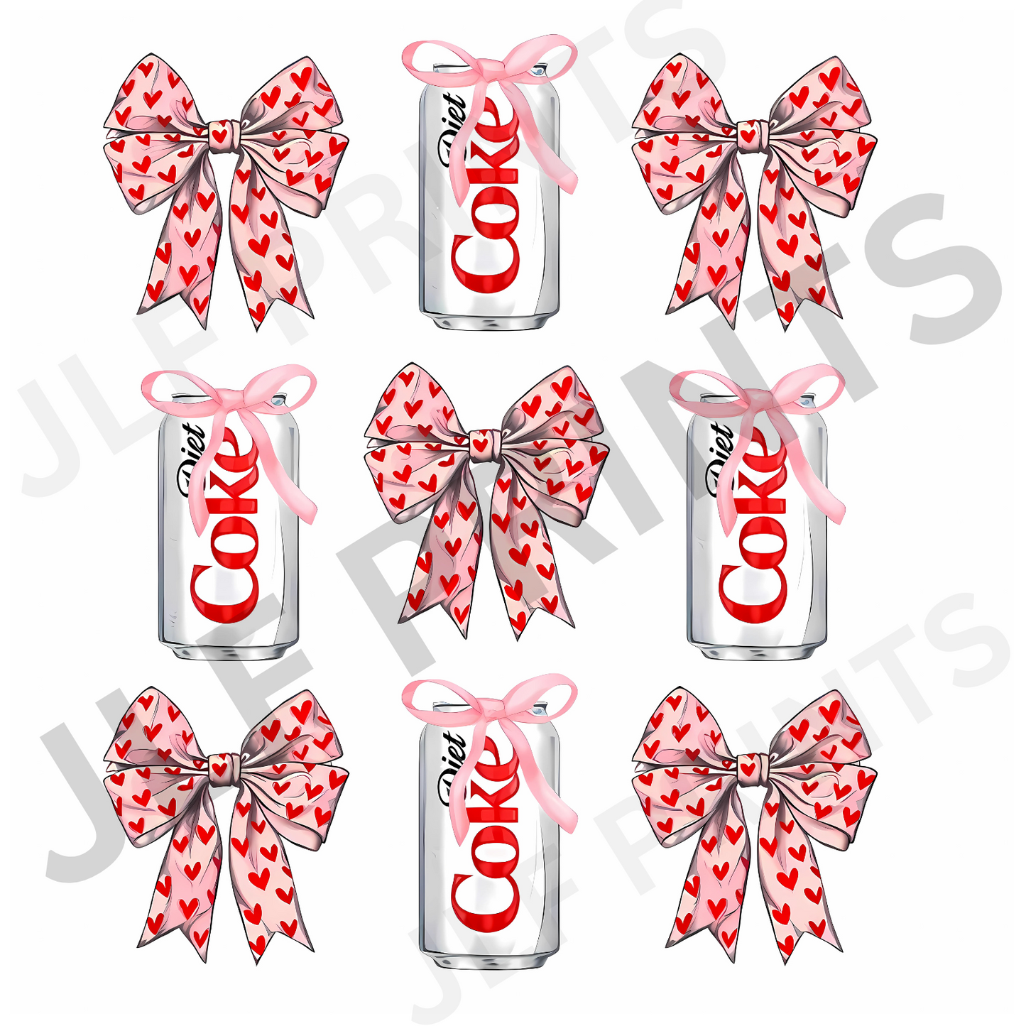 Diet coke - Bows