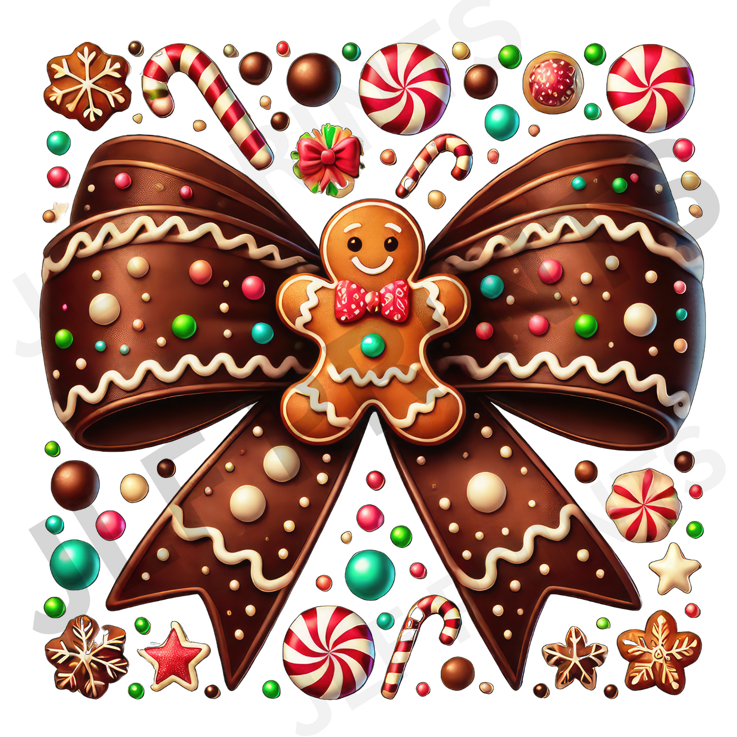 Gingerbread Bow