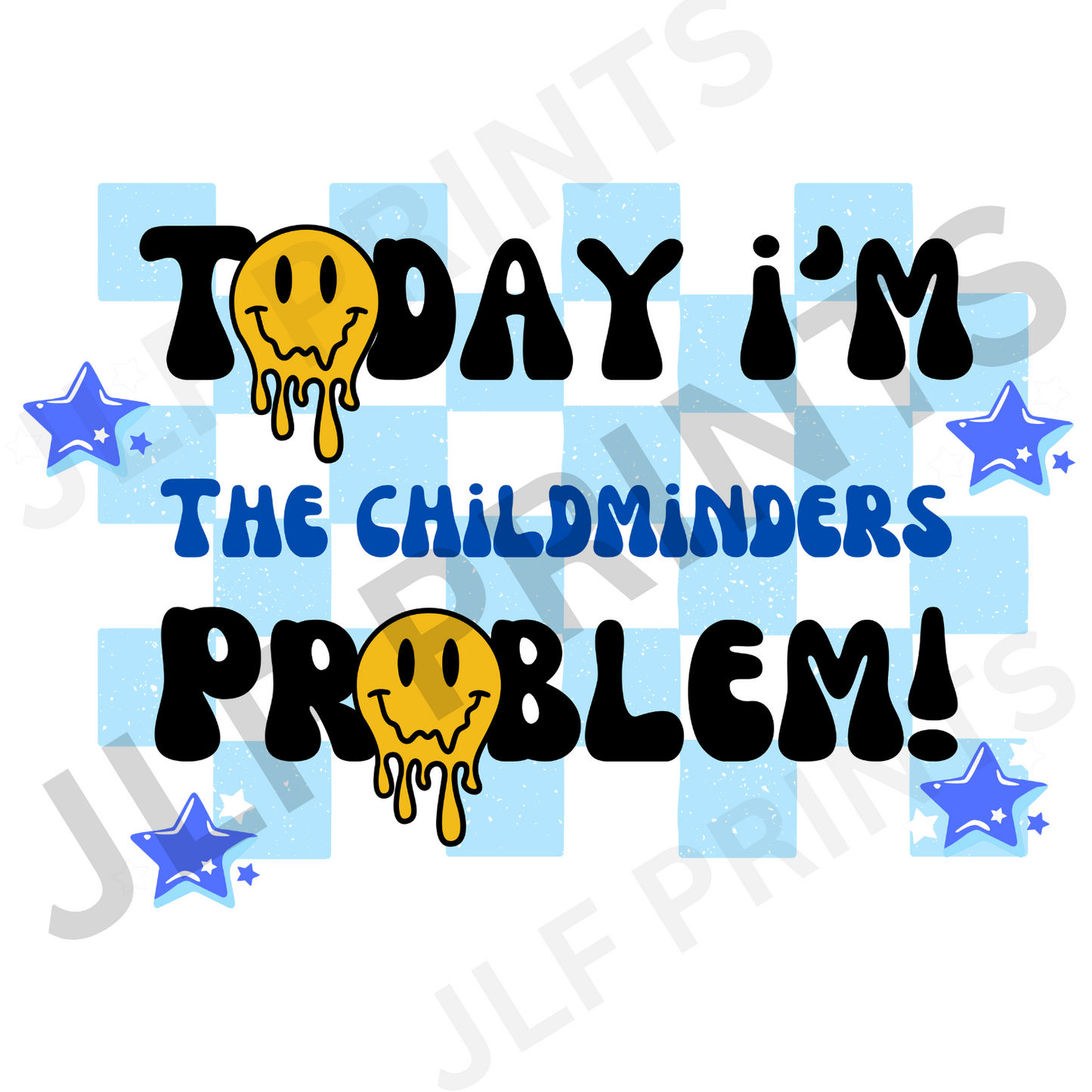 Today I'm The Childminders problem - Blue