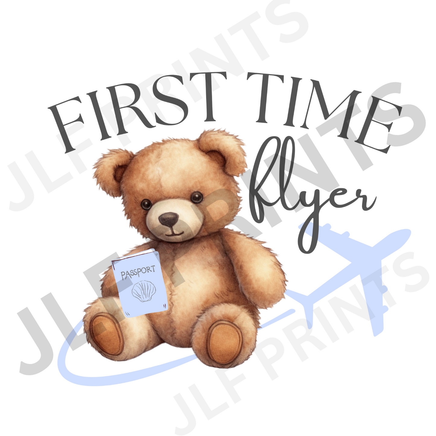 First time flyer - Blue
