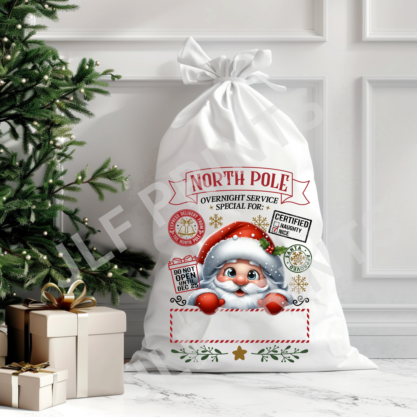 North pole Santa - Santa Sack