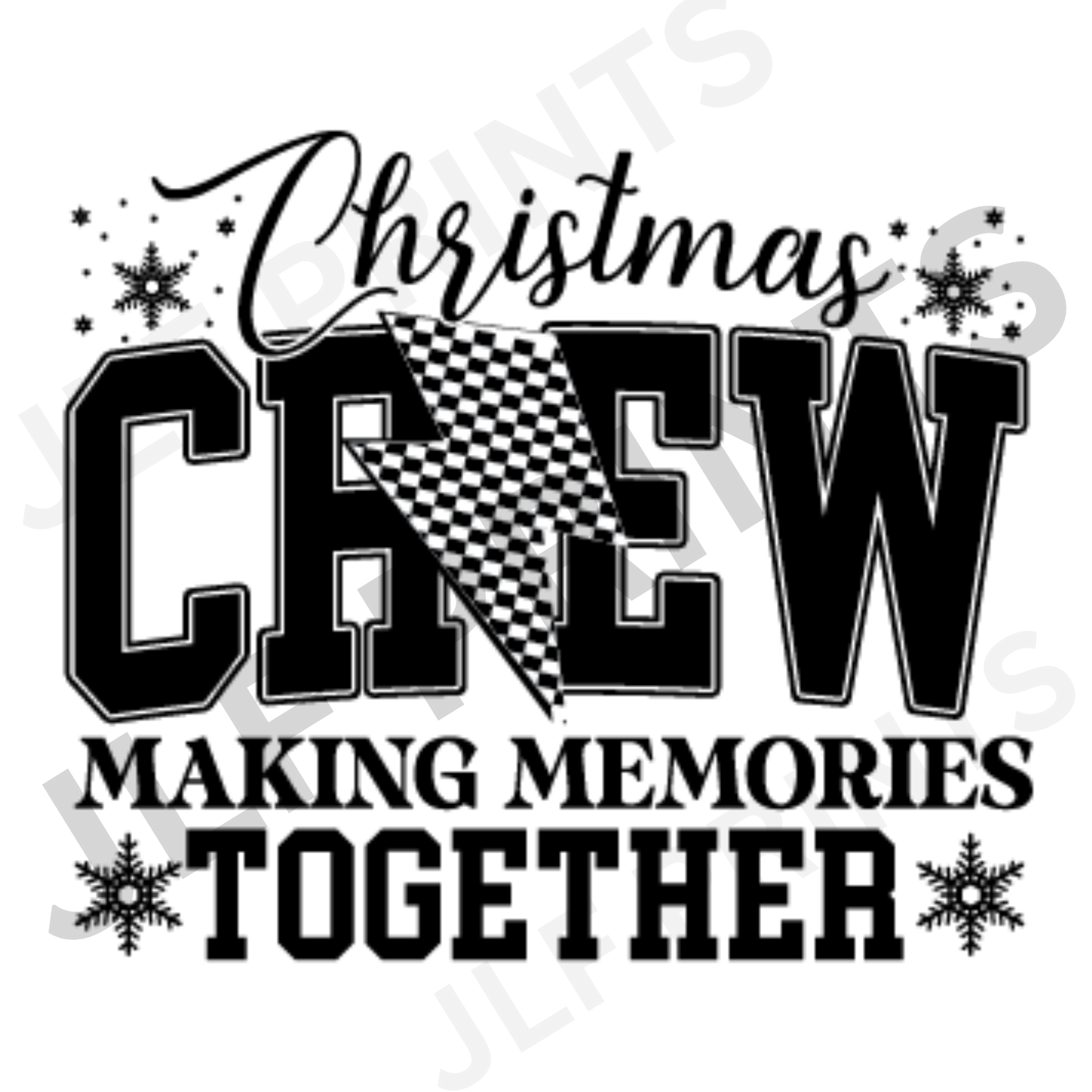 Christmas Crew - Black