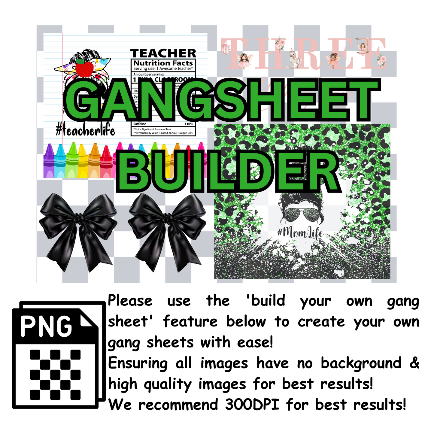 Sublimation - Custom Gangsheet Builder