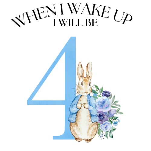 Rabbit When I Wake Up - Blue