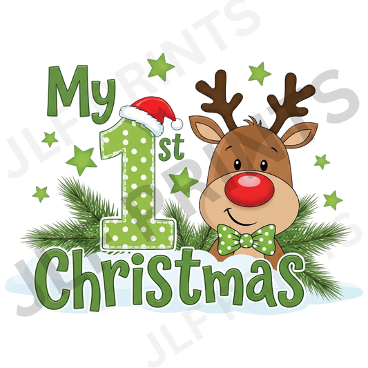 My First Christmas - Green