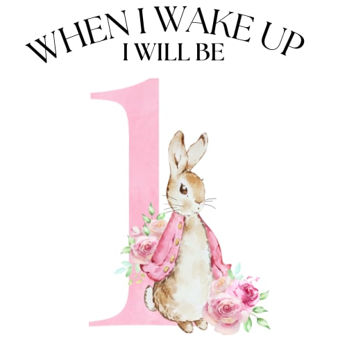 Rabbit When I Wake Up - Pink