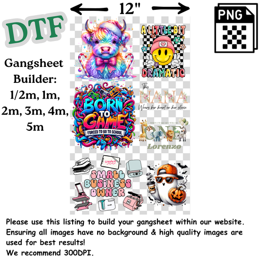 DTF - Gangsheet Builder