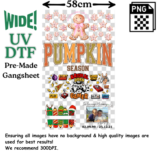 UVDTF - Gangsheet