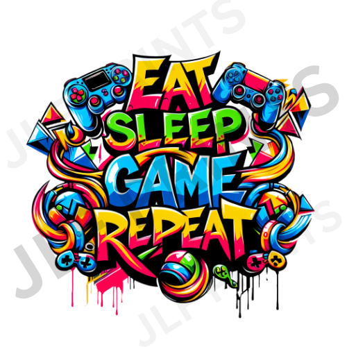 Eat, Sleep, Game, Repeat 2