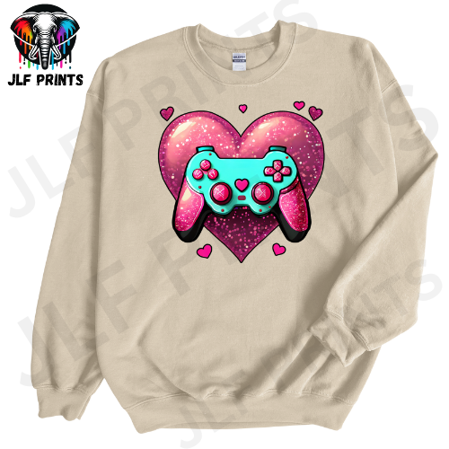 Gamer Love Heart