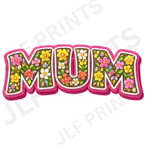 Mum Embroider Effect