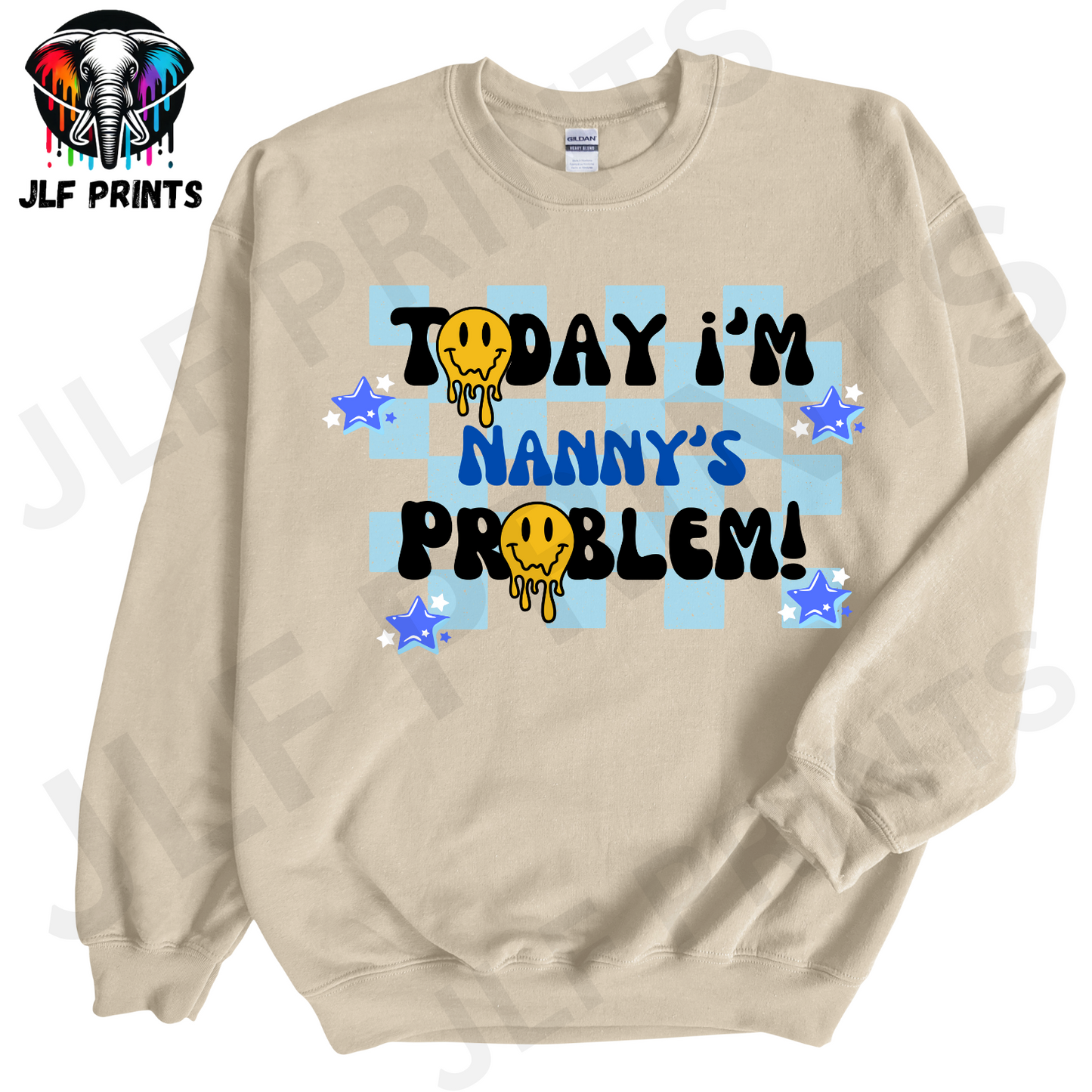 Today I'm nanny's problem - Blue
