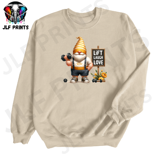 Lift Laugh Love Gnome