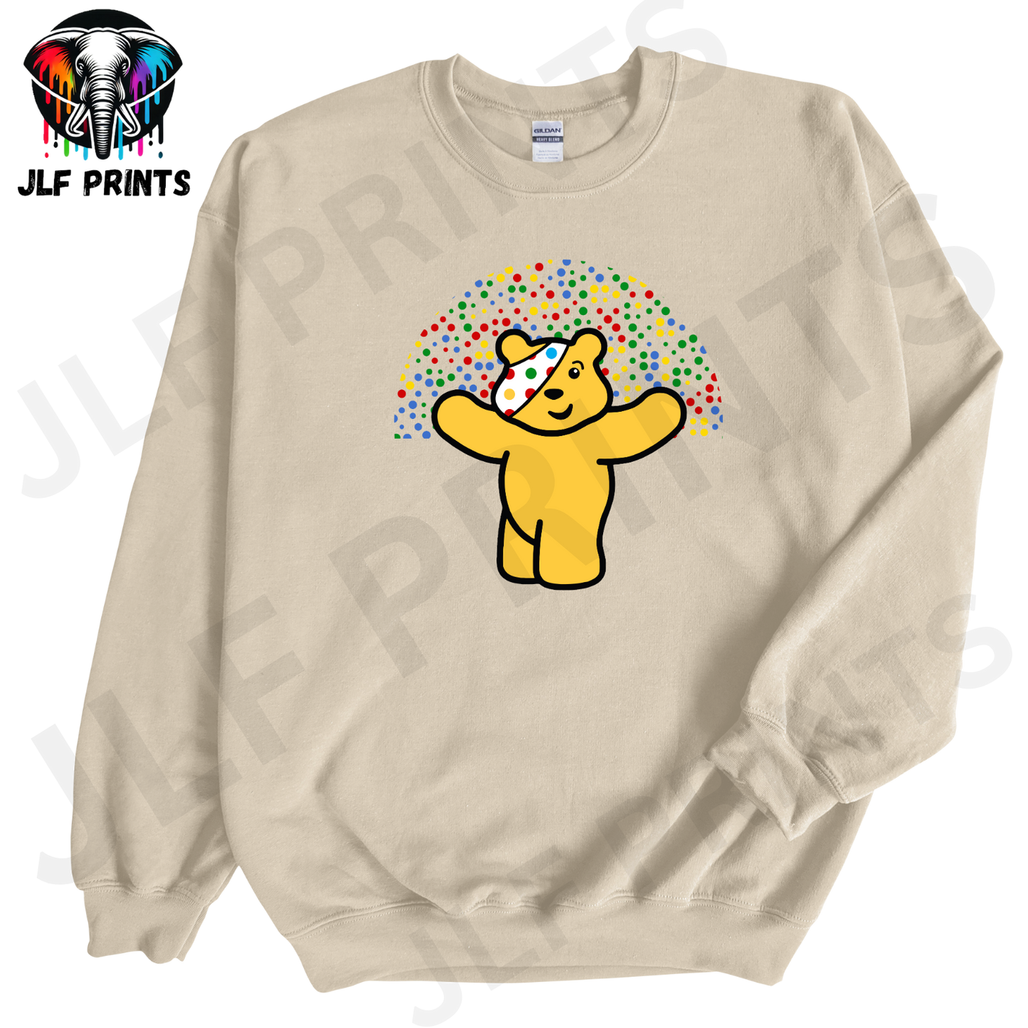 Children in need - Pudsey rainbow