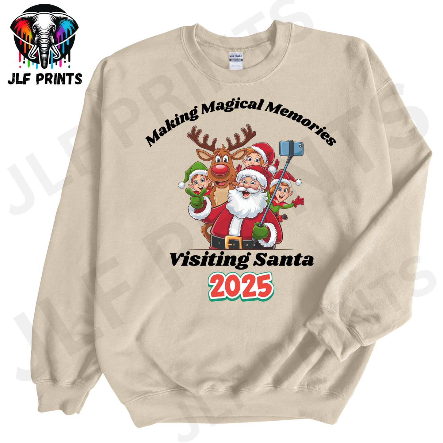 Making Memories Visiting Santa