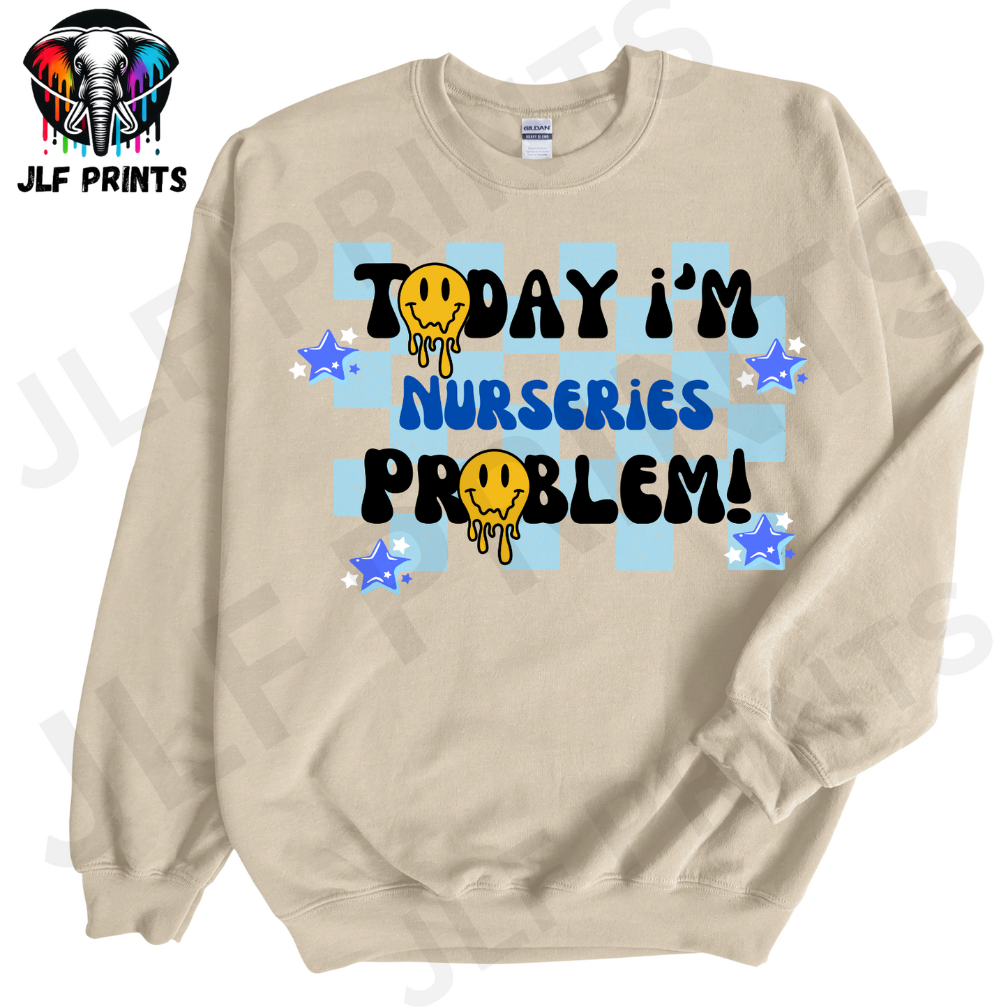Today I'm Nurseries problem - Blue