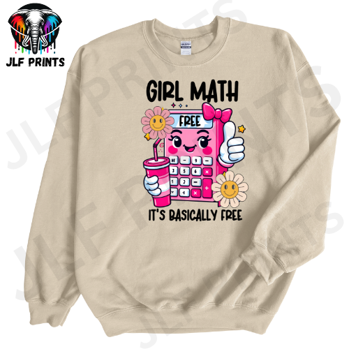 Girl Math - it's free!