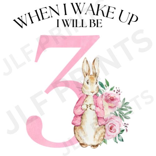 When I Wake Up I Will Be - Pink