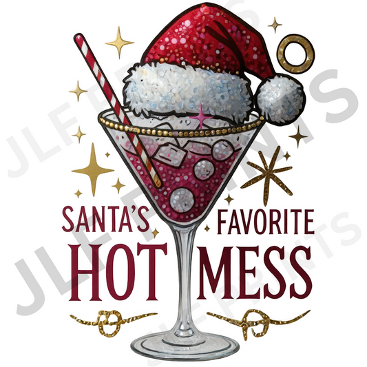 Santa favourite hot mess
