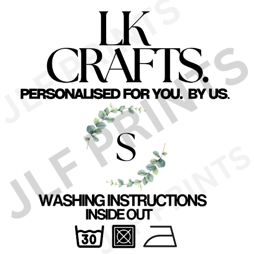 Custom clothing labels