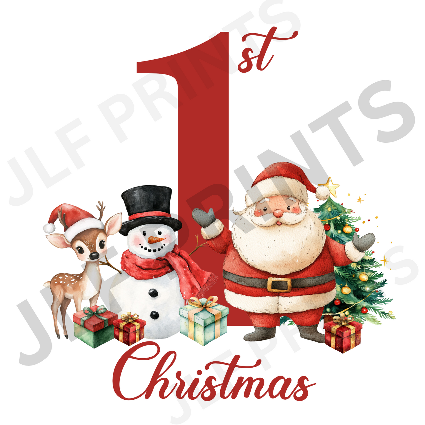 1st Christmas - Red