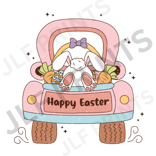 Happy Easter Car