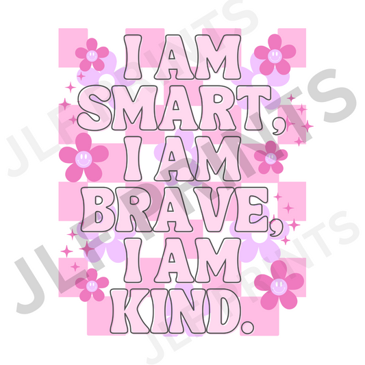 I am smart - Pink