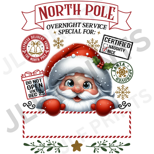 North pole Santa - Santa Sack