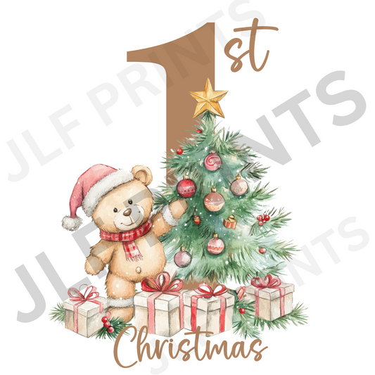 1st Christmas - Gold