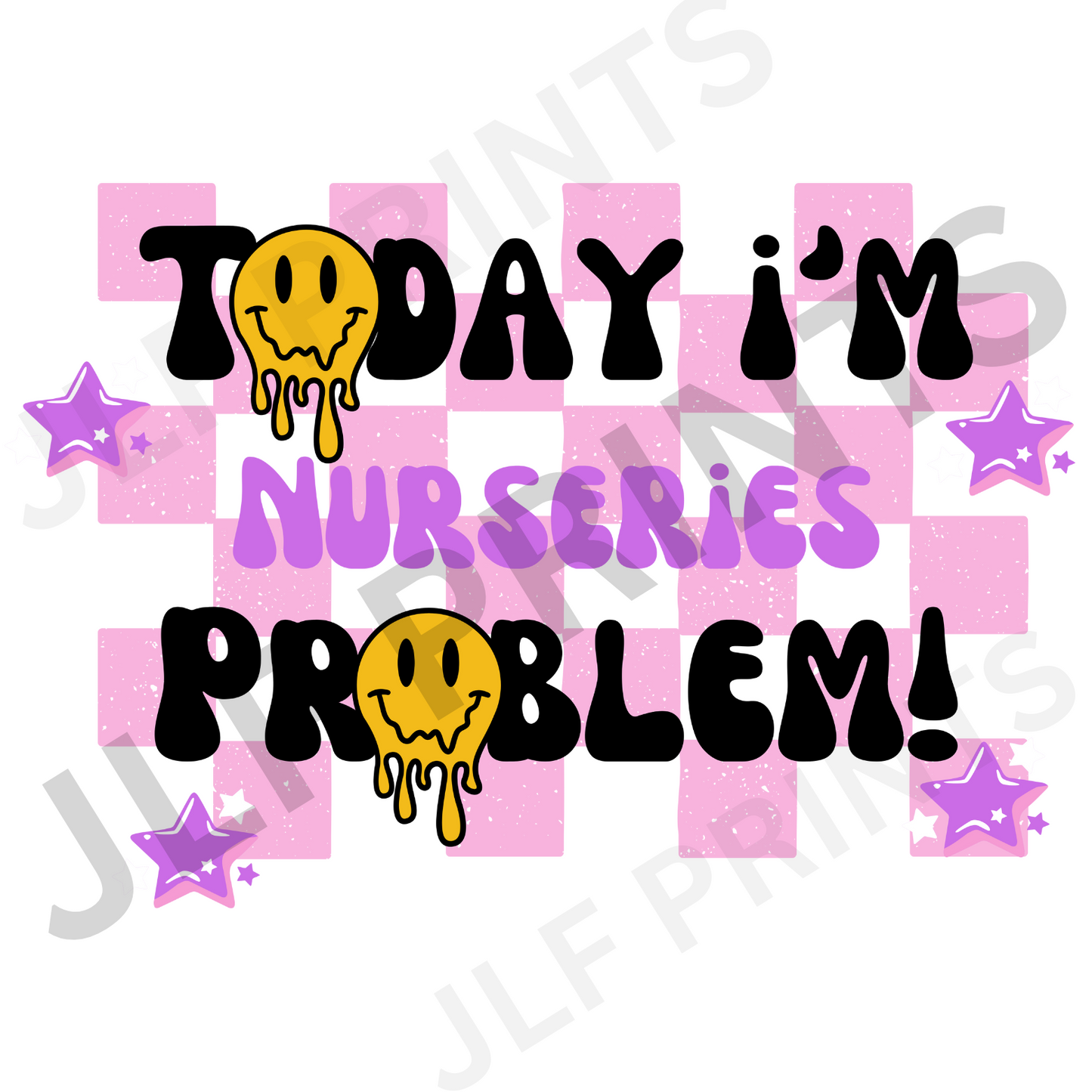 Today I'm Nurseries problem - Pink