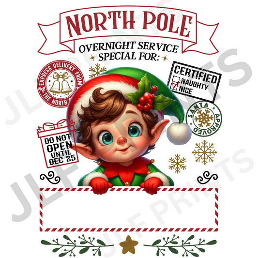 Elf Boy - Santa Sack