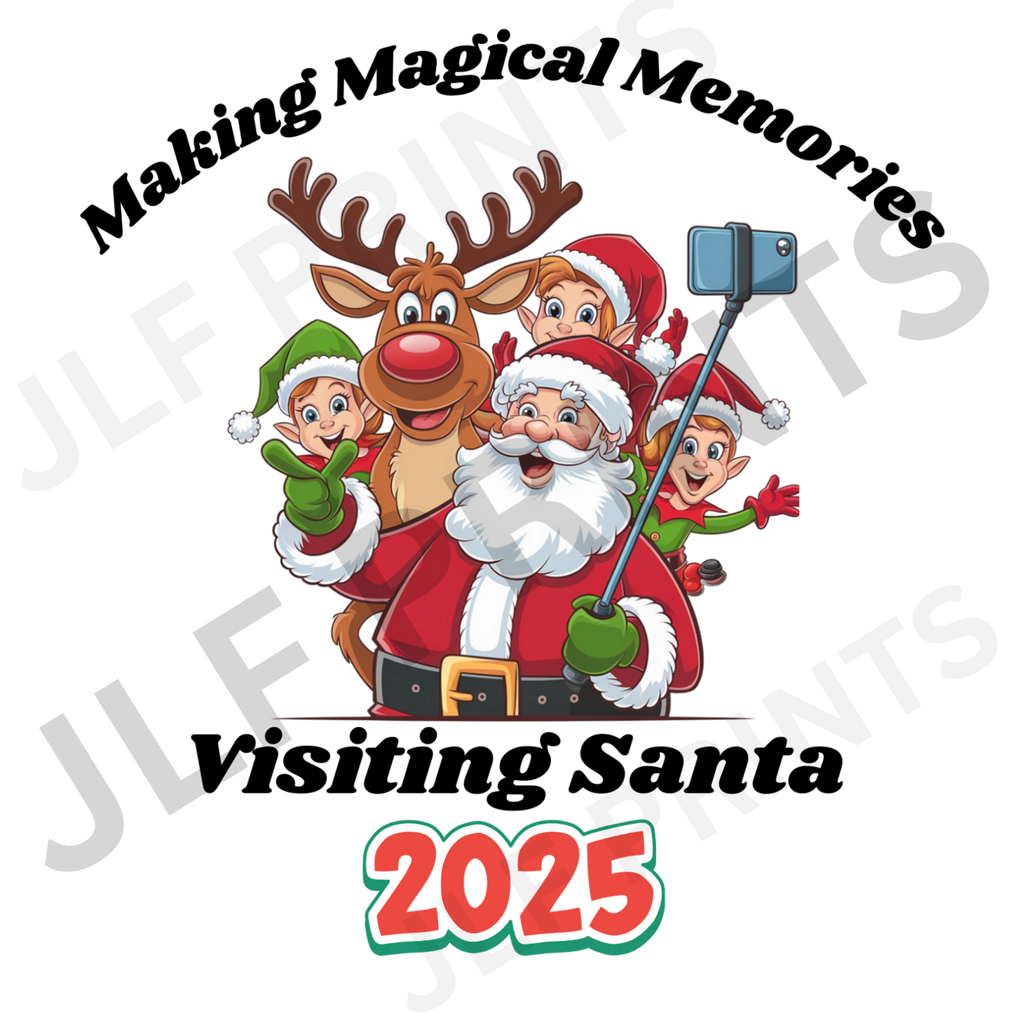 Making Memories Visiting Santa