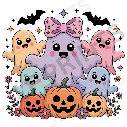 Pumpkin & Ghost