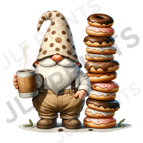 Fathers Day Donut Gnome