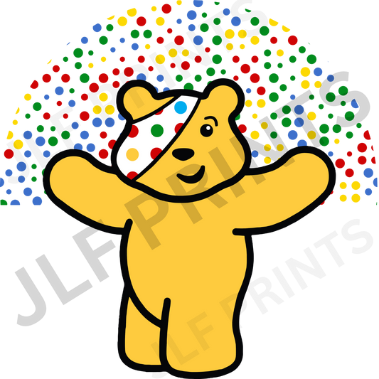 Children in need - Pudsey rainbow