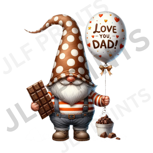 Love You Dad Gnome