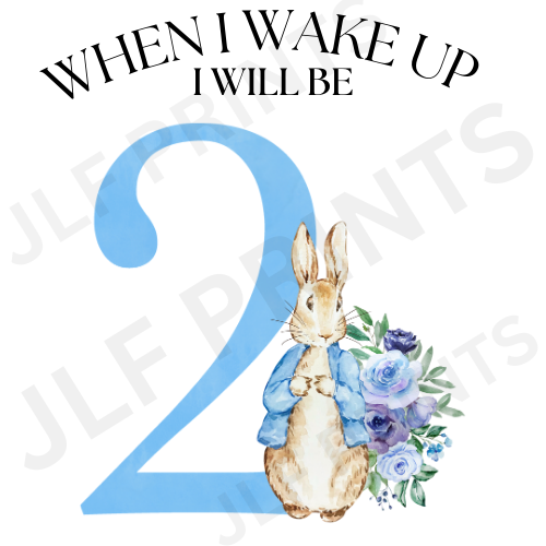 When I Wake Up I Will Be - Blue