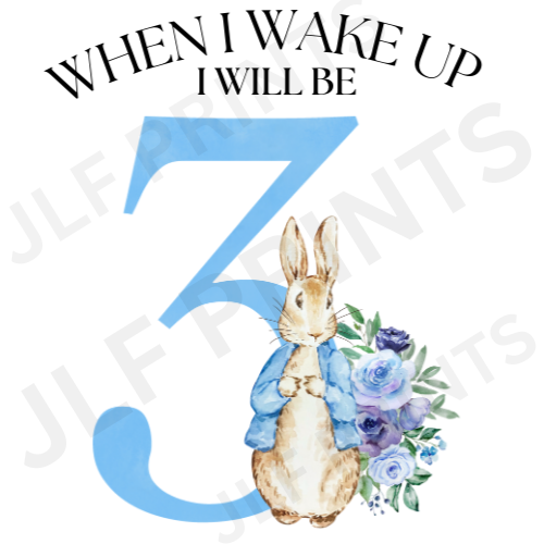 When I Wake Up I Will Be - Blue