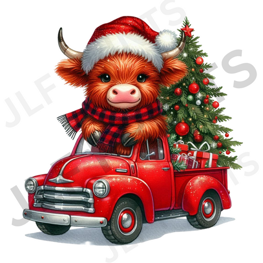 Christmas car