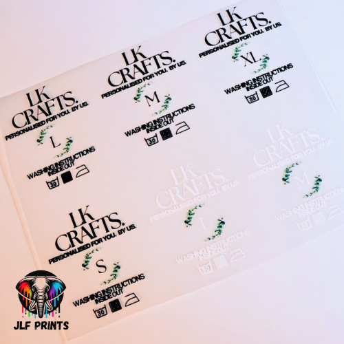 Custom Design Clothing Labels