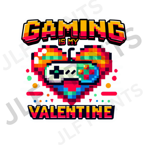 Pixel Gaming Is My Valentine