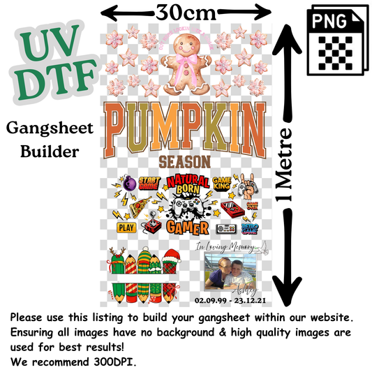 UVDTF - Gangsheet Builder