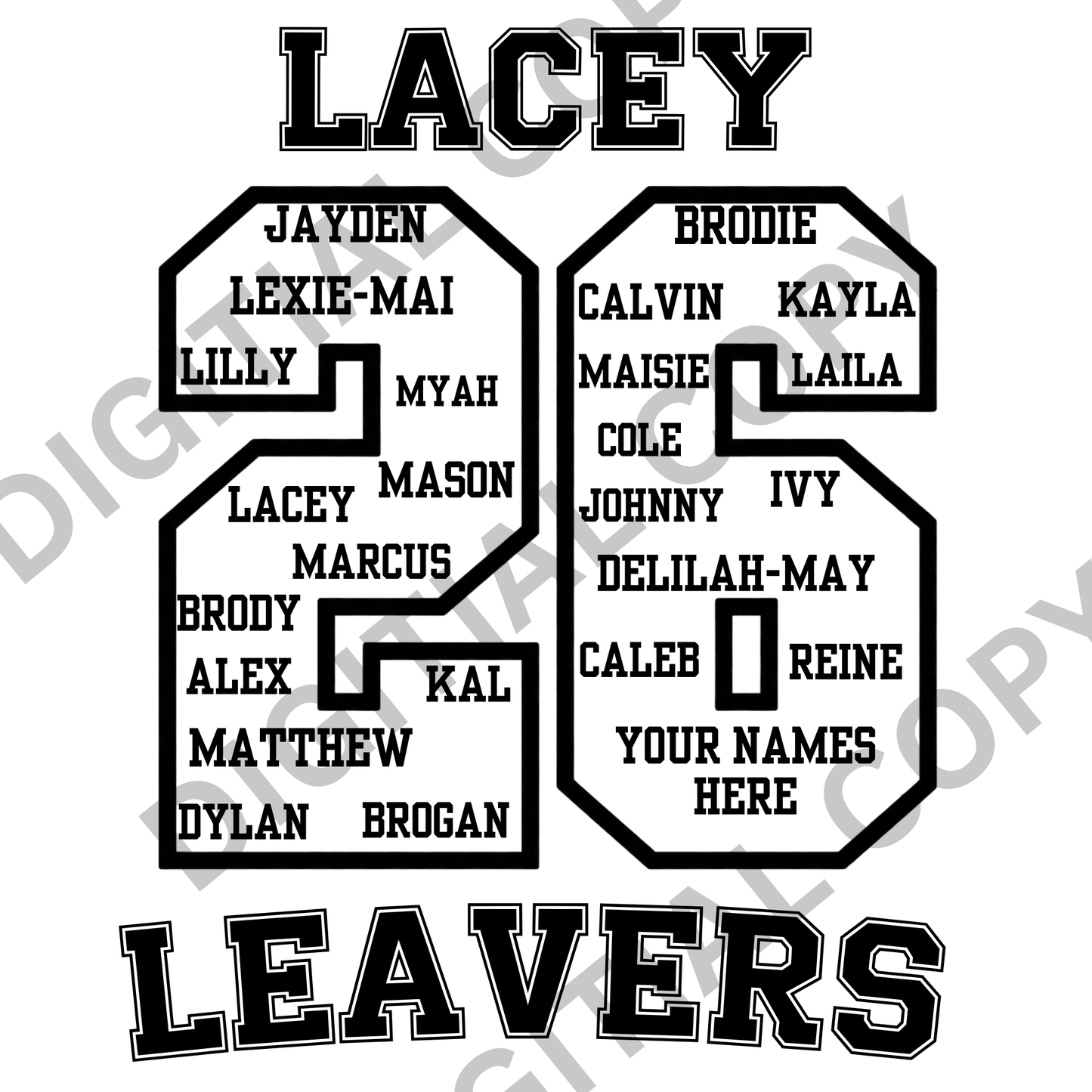 Digital Design - Leavers 2026 #3