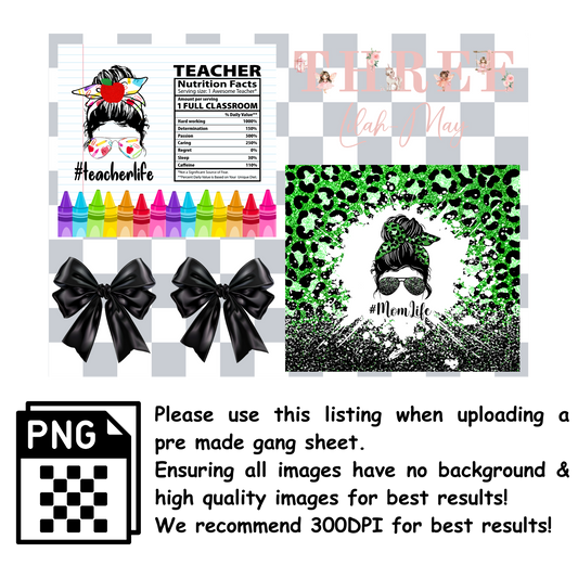 Sublimation - Gangsheet