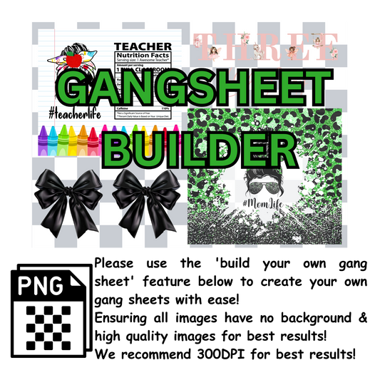Sublimation - Custom Gangsheet Builder