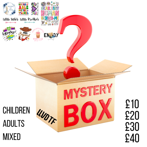Mystery boxes - UVDTF